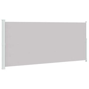 vidaXL Auvent lat&eacute;ral r&eacute;tractable de patio 220x500 cm Gris