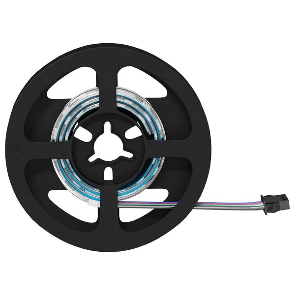 vidaXL Bande LED 2 pcs Noir et Transparent 450 mm Cuivre et plastique