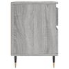 vidaXL Table de chevet sonoma gris 40x35x50 cm bois d&rsquo;ing&eacute;nierie