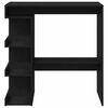 vidaXL Table de bar Chêne noir 100 x 48 x 101,5 cm Bois d'ingénierie