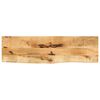vidaXL Dessus de table 100x30x2,5cm bord vif bois massif manguier brut