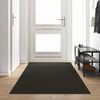 vidaXL Tapis d'entrée Autre Noir 120 x 350 cm Polyamide et PVC
