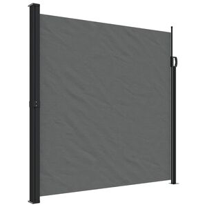 vidaXL Auvent lat&eacute;ral r&eacute;tractable anthracite 200x500 cm