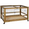 Kerbl Cage de petits animaux pour espace int&eacute;rieur 116x75x70 cm Bois