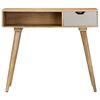 vidaXL Table console 89x44x76 cm Bois de manguier massif