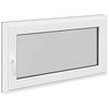 vidaXL Fen&ecirc;tre de sous-sol RISOR 110 x 50 cm PVC et verre Anthracite