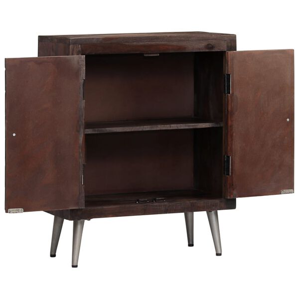 vidaXL Buffet Bois de r&eacute;cup&eacute;ration solide 60x30x76 cm