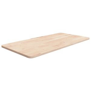 vidaXL Comptoir de salle de bain 80x40x1,5 cm Bois massif non trait&eacute;