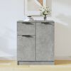 vidaXL Buffet Gris b&eacute;ton 60x30x70 cm Bois d'ing&eacute;nierie