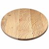 vidaXL Dessus de table 140x60x2 cm bois de ch&ecirc;ne massif ovale