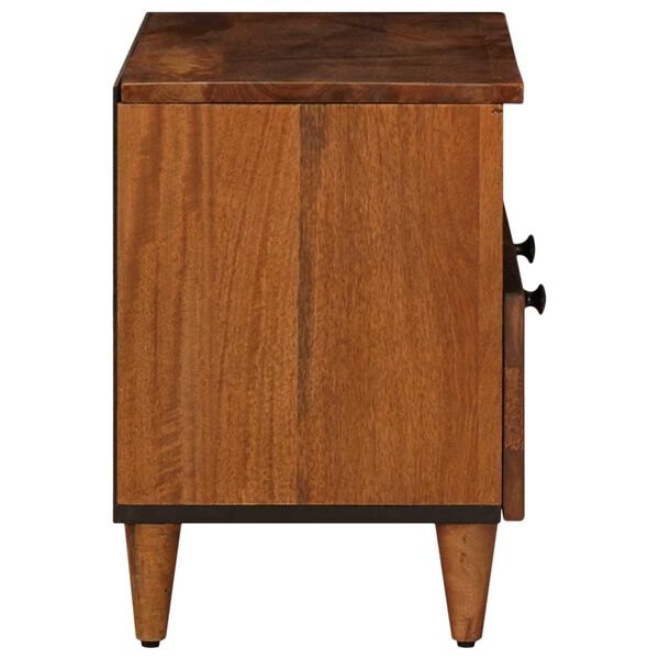 vidaXL Table basse Marron 80 x 54 x 40 cm Bois de mangue massif