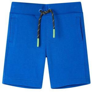 Short pour enfants &agrave; cordon de serrage bleu 104