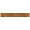 vidaXL Tapis rectangulaire marron 70x500 cm bambou
