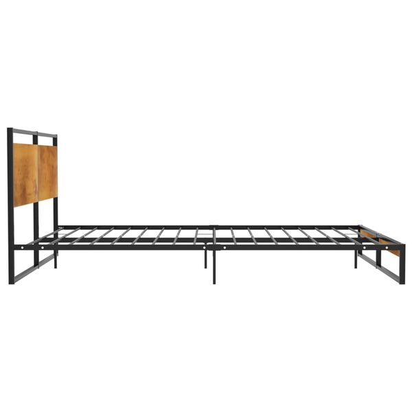 vidaXL Cadre de lit sans matelas métal 180x200 cm