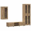 vidaXL Ensemble meuble TV FLORIN 3 pc Ch&ecirc;ne artisanal