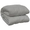 vidaXL Couverture lest&eacute;e Gris 220x240 cm 11 kg Tissu