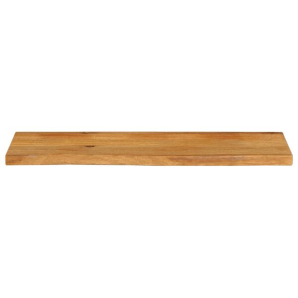 vidaXL Dessus de table &agrave; bord vivant 110x20x3,8cm bois massif manguier