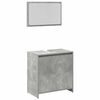vidaXL Ensemble de meubles de salle de bain 3 pcs gris b&eacute;ton