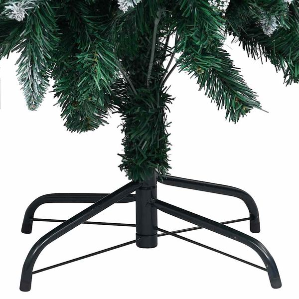 vidaXL Arbre de No&euml;l artificiel avec LED/boules pommes de pin 180cm