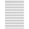 vidaXL Store z&egrave;bre gris clair largeur du tissu 110,9 cm polyester