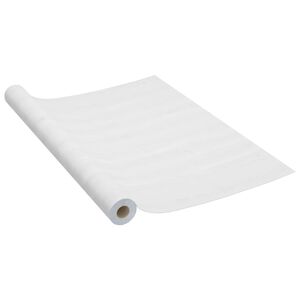 vidaXL Film autoadh&eacute;sif pour meubles Bois blanc 500x90 cm PVC