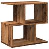 vidaXL Tables de chevet 2pcs vieux bois 50x30x51,5cm bois d'ing&eacute;nierie