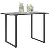 vidaXL Table de Jardin Gris 100 x 55 x 70 cm Acier et DPC