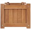 vidaXL Lit sur&eacute;lev&eacute; 200x30x25 cm Bois de teck solide