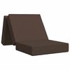 vidaXL Canap&eacute;-lit pliable 90 x 67 x 45 cm Taupe