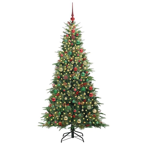vidaXL Sapin de No&euml;l Artificiel &agrave; Branches Articul&eacute;es Vert 180 cm