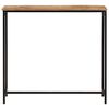 vidaXL Table console 80x30x74 cm bois massif de manguier et fer