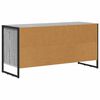 vidaXL Meuble TV Gris Sonoma 100 x 36 x 49,5 cm Bois d'ing&eacute;nierie