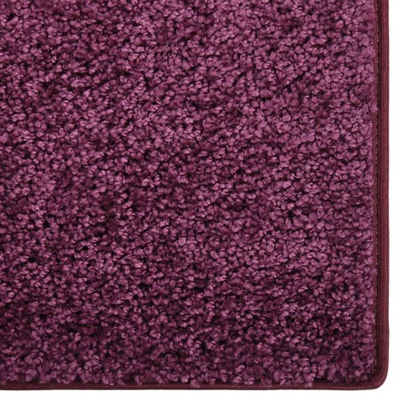 vidaXL Tapis &agrave; poils souples antid&eacute;rapant 57x150 cm Violet