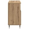 vidaXL Buffets 2 pcs chêne artisanal 120 x 35 x 70 cm
