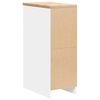 vidaXL Armoire de rangement de garage blanc 30x51x85 cm bois de pin