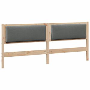 vidaXL T&ecirc;te de lit Autre Marron 200 cm Bois massif en pin
