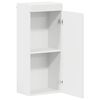 vidaXL Armoire murale de salle de bain TULUM Blanc 37 x 24,5 x 86 cm
