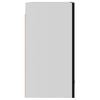vidaXL Armoire suspendue "Lyon" Noir 39,5 x 31 x 60 cm Bois d'ingénierie