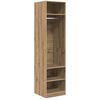 vidaXL Armoire Ch&ecirc;ne artisanal 50 x 50 x 200 cm Bois d'ing&eacute;nierie