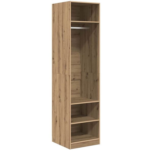 vidaXL Armoire Ch&ecirc;ne artisanal 50 x 50 x 200 cm Bois d'ing&eacute;nierie