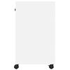 vidaXL Support d'imprimante avec roulettes blanc 60x40x68,5 cm
