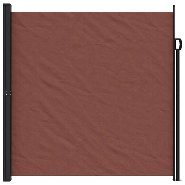 vidaXL Auvent lat&eacute;ral r&eacute;tractable marron 200x300 cm