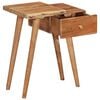 vidaXL Table de chevet Bois d'acacia massif 45 x 32 x 55 cm