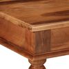 vidaXL Table basse 110x60x40 cm bois massif d'acacia