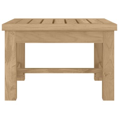 vidaXL Table basse 45x45x30 cm bois massif de teck