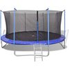 vidaXL Ensemble de trampoline 5 pi&egrave;ces 4,57 m