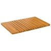vidaXL Tapis de bain Marron 59 x 40 cm Bois d'Acacia Massif