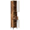 vidaXL Cabinet de salle de bain Bois Ancien 31,5 x 33 x 190 cm