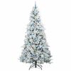 vidaXL Sapin de No&euml;l Artificiel &agrave; Branches Articul&eacute;es Blanc 240 cm