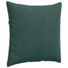 vidaXL Coussins de canap&eacute; 2 pcs Vert fonc&eacute; 60 x 60 cm